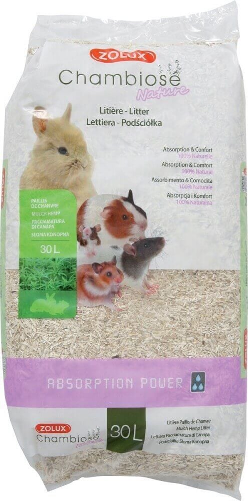 Zolux Chambiose Nature 30L - Lettiera Compostabile per Conigli Zolux Chambiose Nature 30L - Lettiera Compostabile per Conigli
